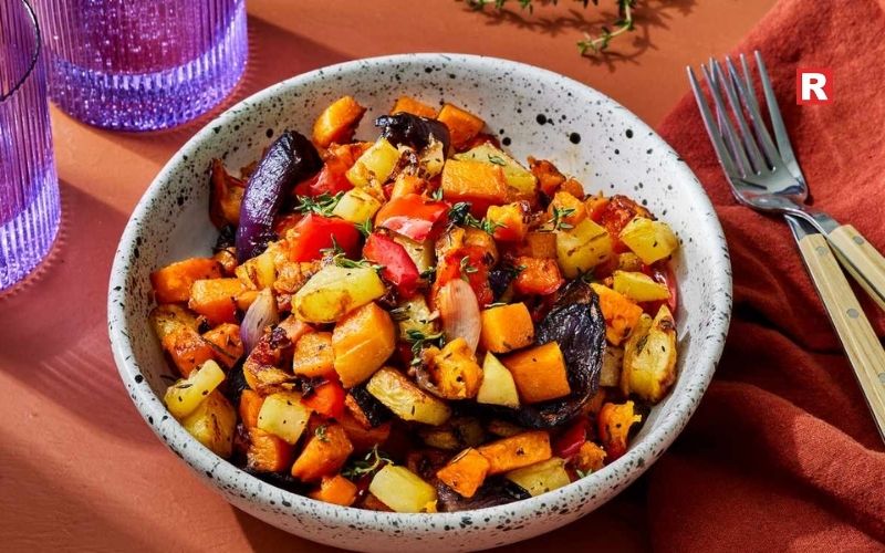 1. Roasted Seasonal Vegetables