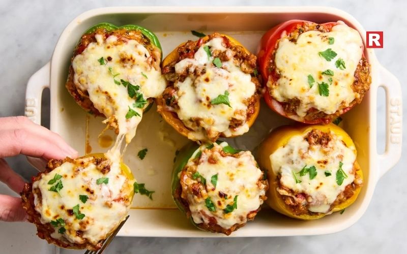 10. Stuffed Bell Peppers or Baked Vegetable Cups