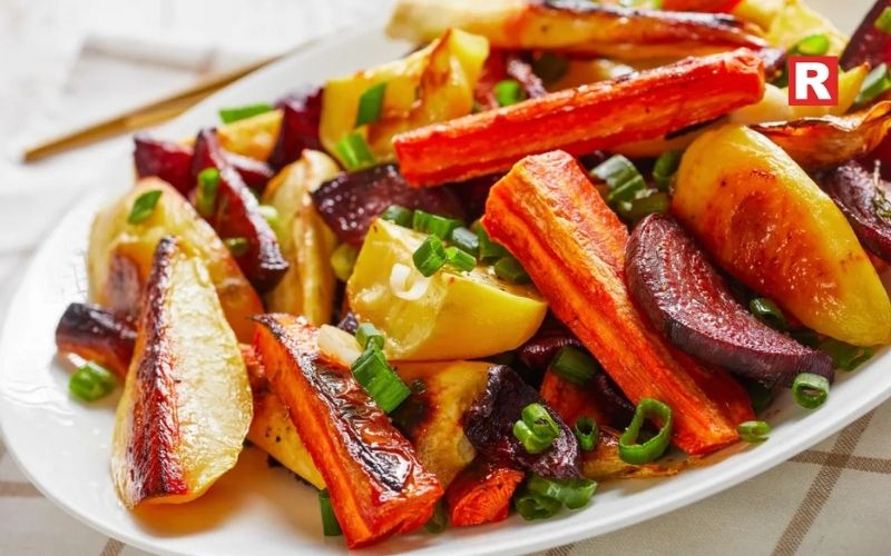 11. Air-Fried Roasted Vegetables
