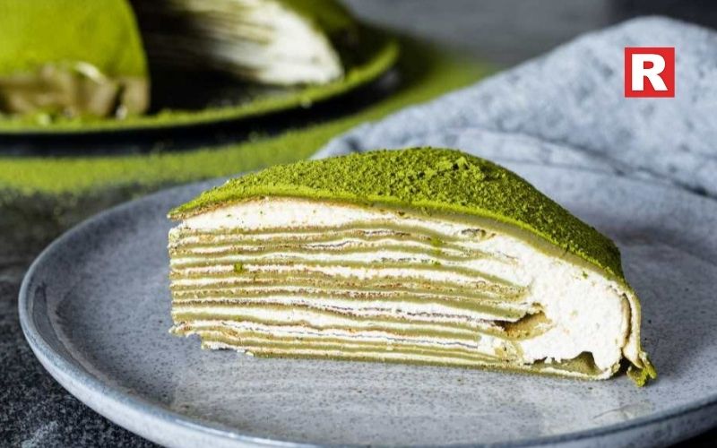 2. Matcha Mille Crepe Cake