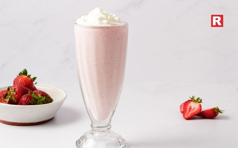 2. Strawberry Milkshake