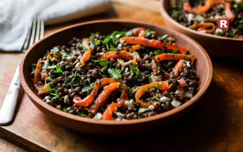 2. Warm Lentil and Herb Salad