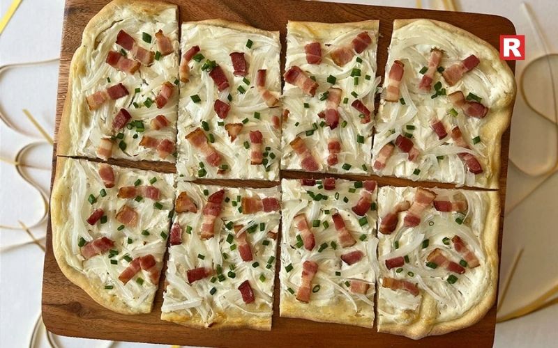 3. Flammkuchen / Tarte Flambée (Germany & France)