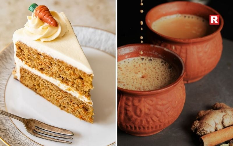 3. Masala Chai with Carrot Cake