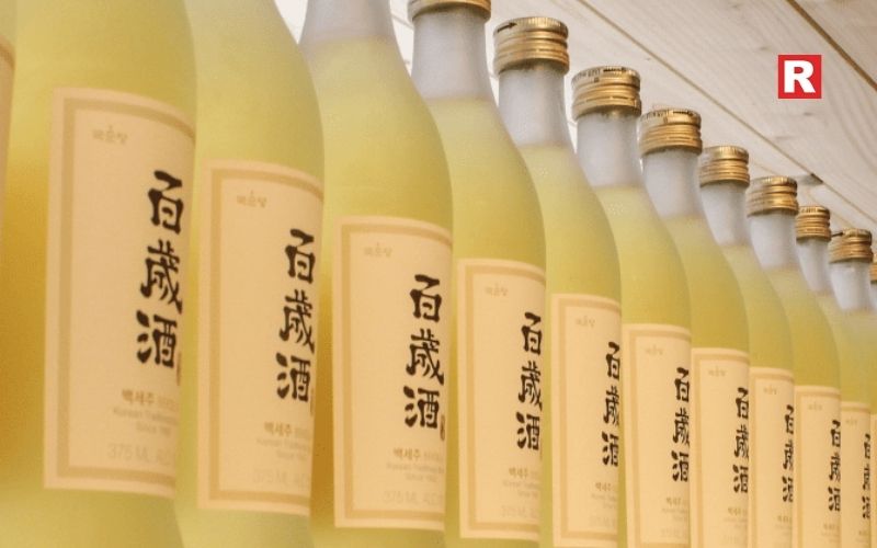 4. Baekseju (Herbal Rice Wine) 