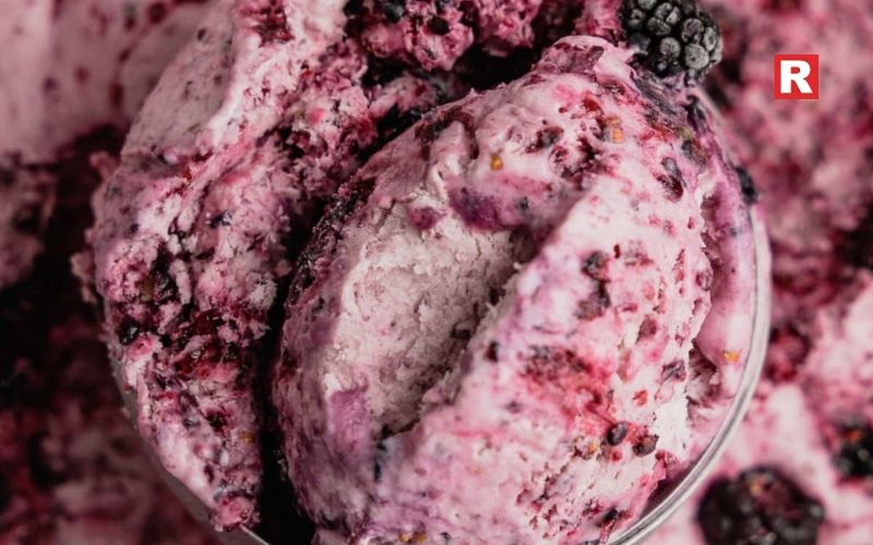 4. Mulberry Ice Cream