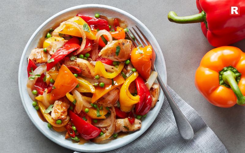 5-Minute Bell Pepper Stir-Fry