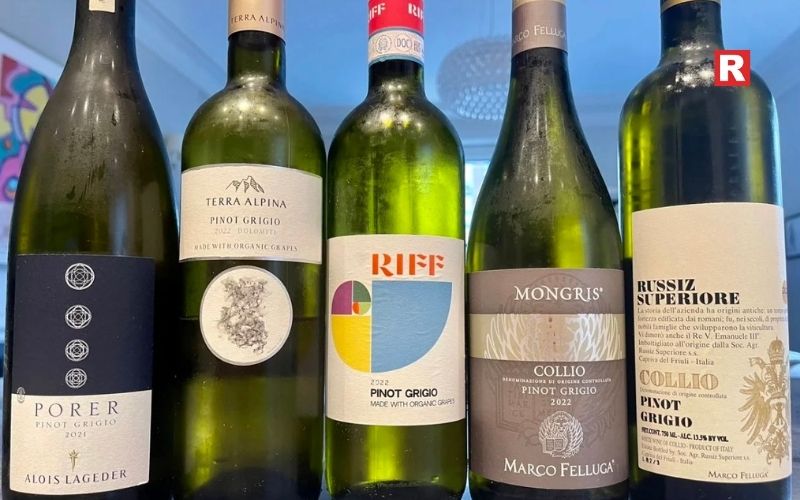 5. Pinot Grigio, Italy