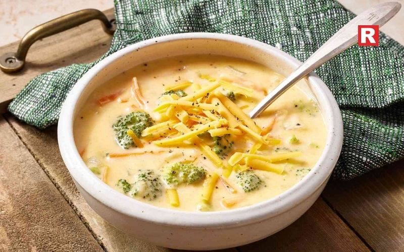 6. Broccoli Cheddar Soup