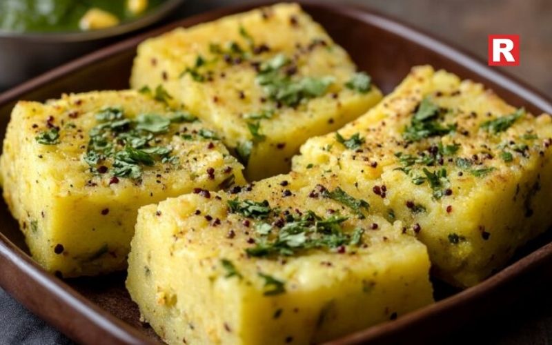 6. Steamed Dhokla