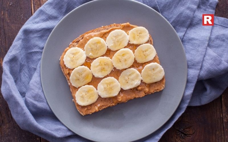 7. Banana Peanut Butter Toast