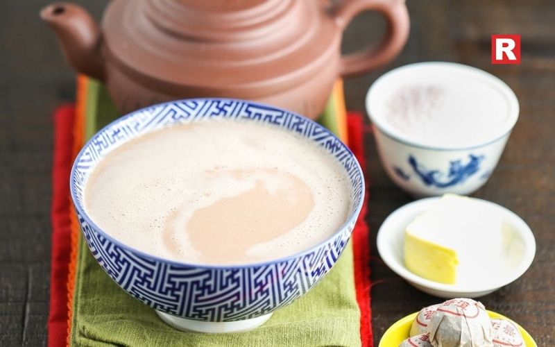 7. Butter Tea (Po Cha)