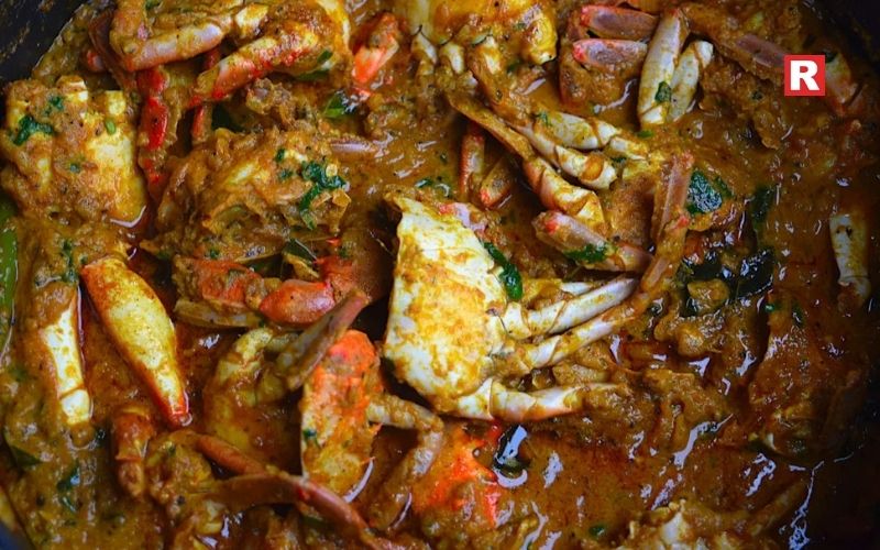 7. Chettinad Crab Masala