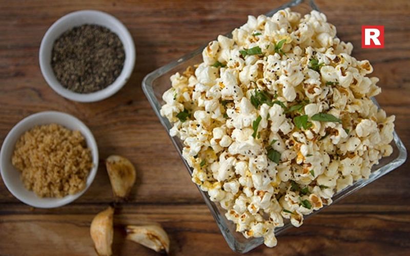 7. Garlic & Herb Popcorn