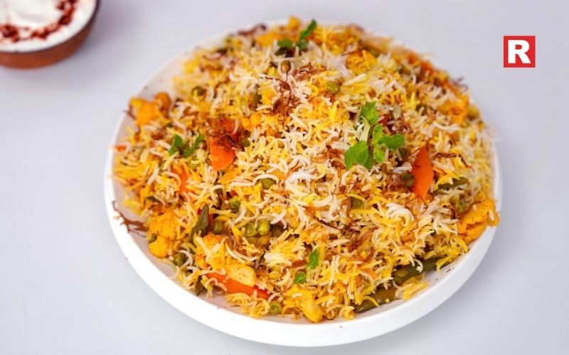 7. Oil-Free Vegetable Biryani