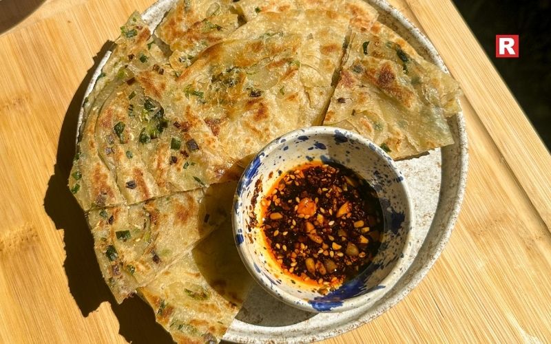 8. Chinese Cong You Bing (Scallion Pancakes)