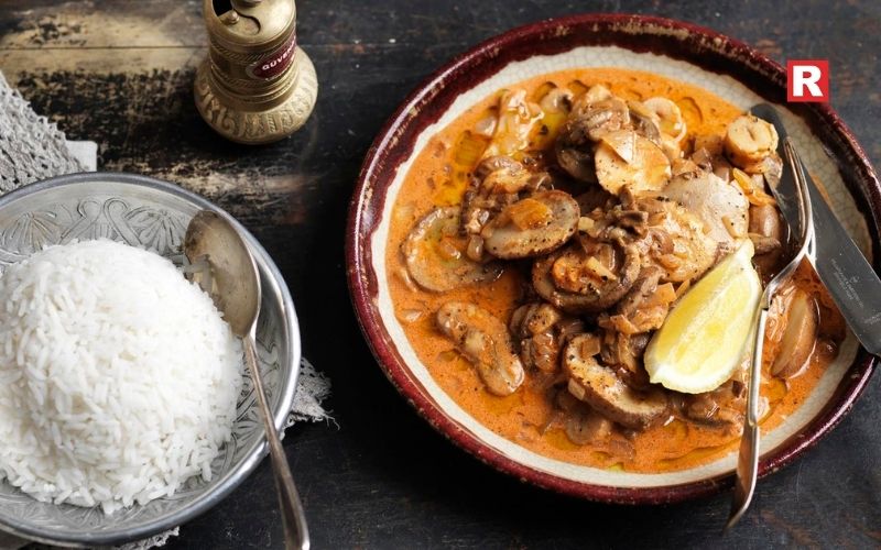 8. Jamaican Jerk Mushroom Curry