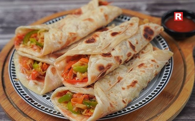8. Paratha Rolls (India & Pakistan)