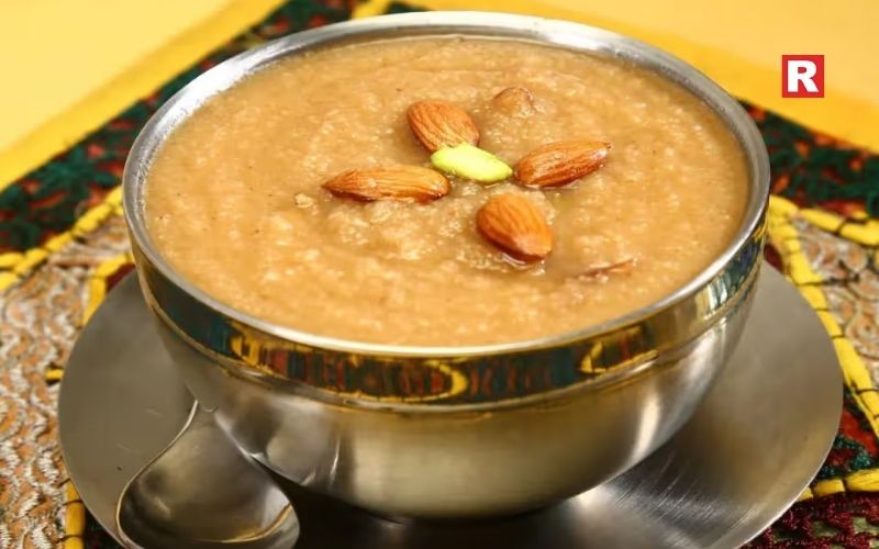 8. Sweet Suji Halwa