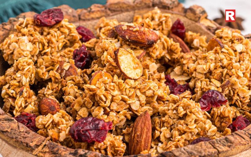 Air Fryer Granola Bowl