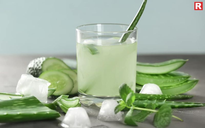 Aloe Vera Juice with Cucumber