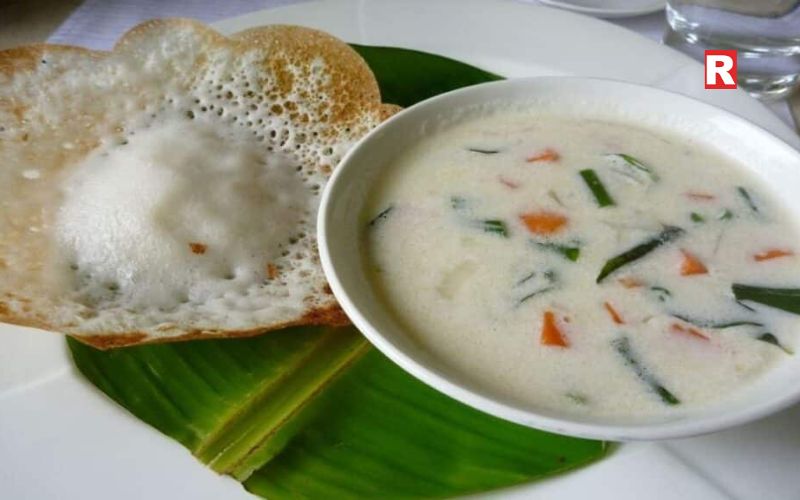 Appam with Stew