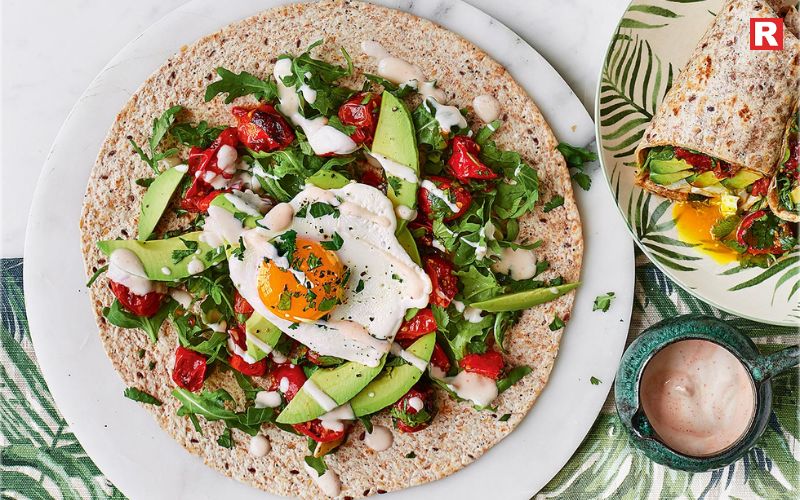 Avocado Breakfast Wrap