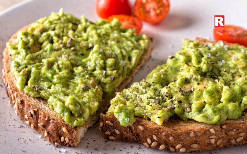 Avocado Toast on Whole Grain Bread