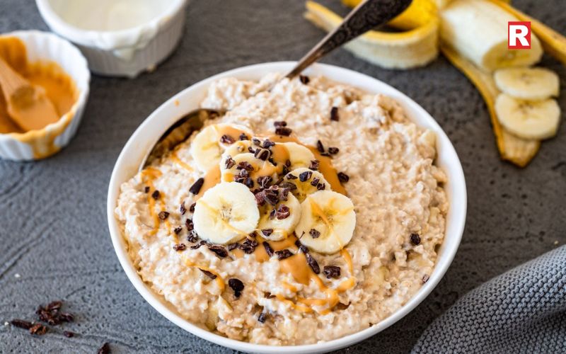 Banana Peanut Butter Overnight Oats