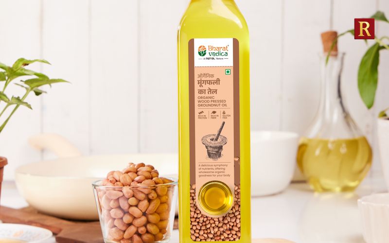 Bharat Vedica Organic Woodpressed Groundnut Oil