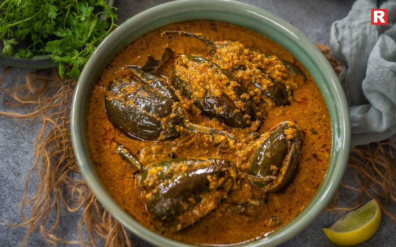 Bharli Vangi – A Royal Brinjal Curry