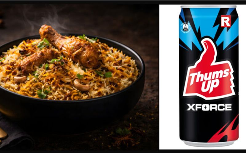 Biryani and Thums Up XForce