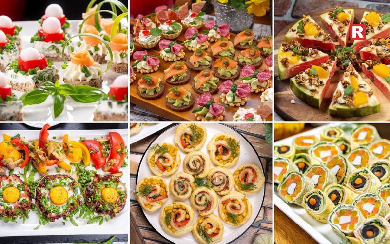 Bite-Sized and Shareable Party Foods