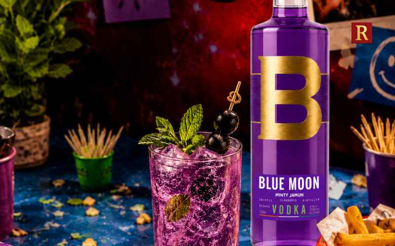 Blue Moon Minty Jamun Vodka Puts an Indian Fruit Into Vodka