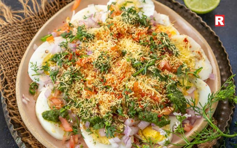 Boiled Egg Chaat for a Protein Boost