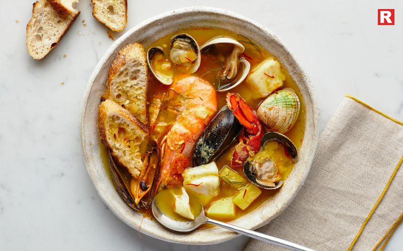  Bouillabaisse (Seafood Stew from Marseille)
