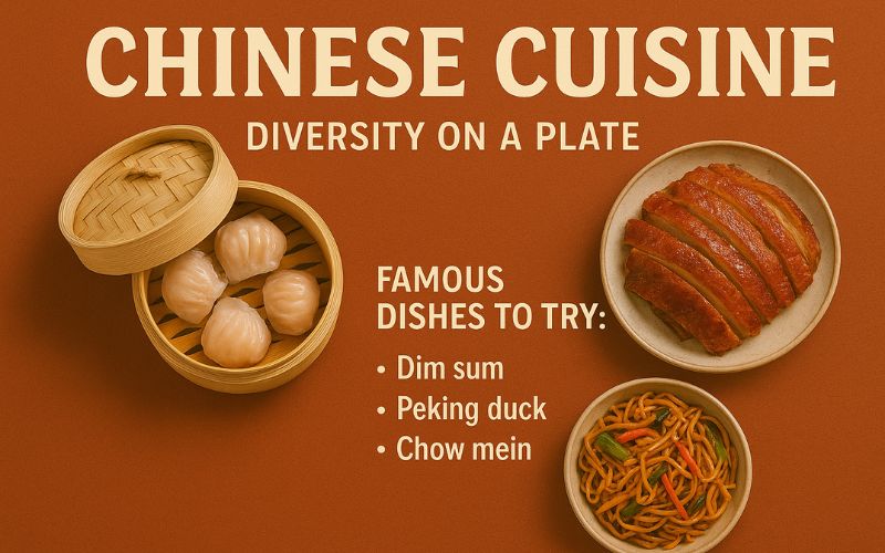 Chinese Cuisine: Diversity on a Plate