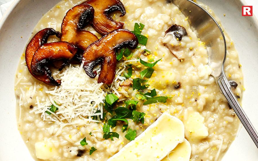 Creamy Mushroom Risotto