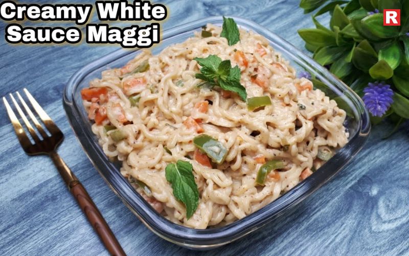 Creamy White Sauce Maggi – A Comfort Dish