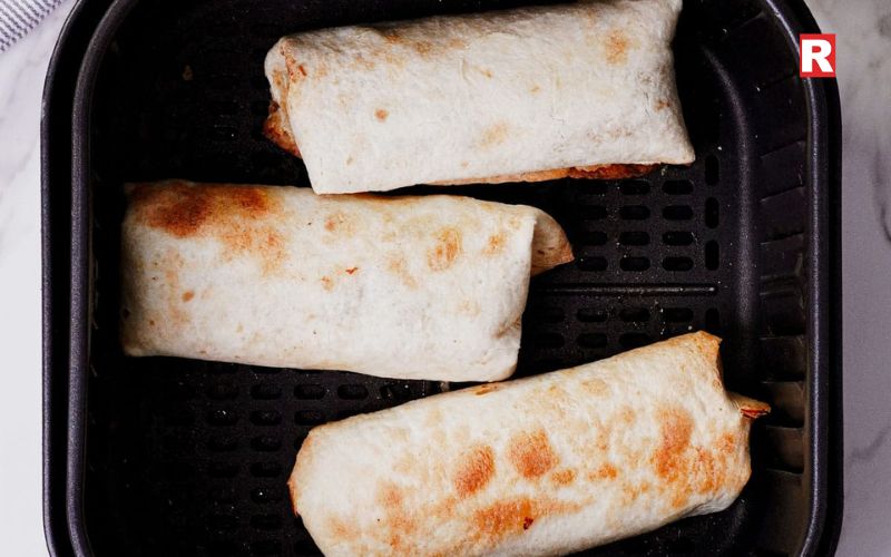 Crispy Air Fryer Breakfast Wraps