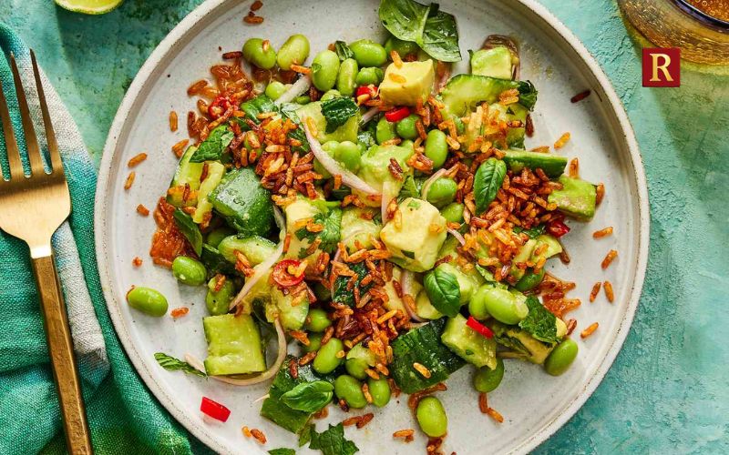Crispy Rice Salad