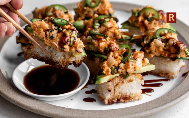 Crispy Rice With Seafood