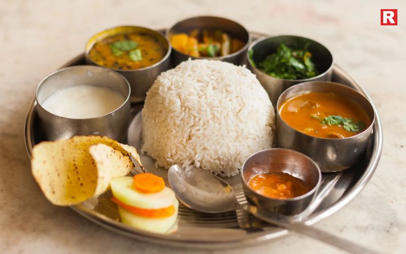 Dal Bhat (Rice and Lentil Set Meal)
