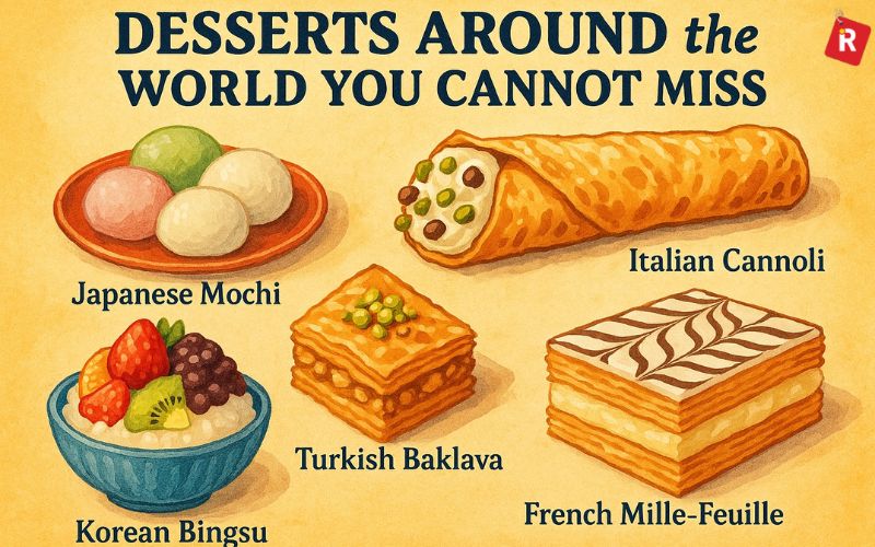 Desserts Around the World You Cannot Miss