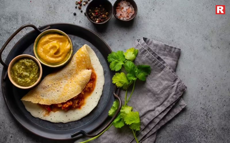 Dosa with Chicken Kheema – A Perfect Fusion