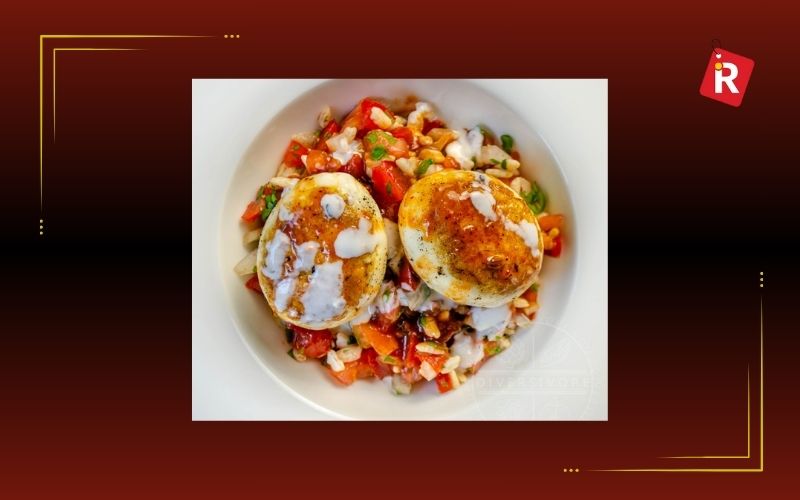 Egg Chaat Bowl