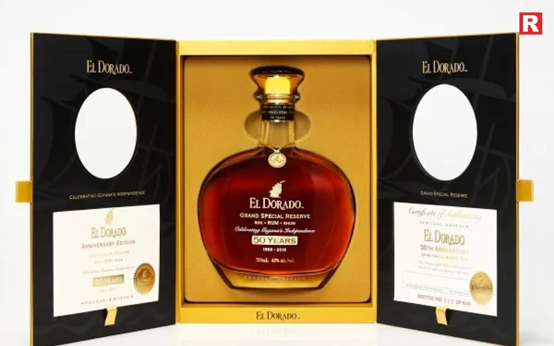 El Dorado 50-Year-Old Rum – $25,000