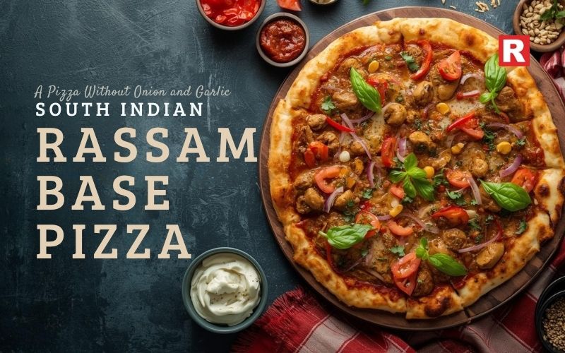 6. The South Indian Rassam Base Pizza