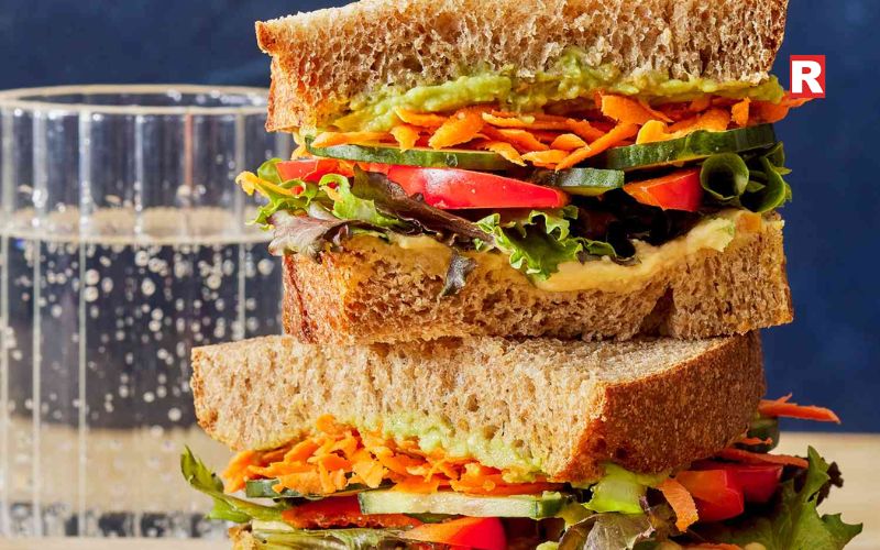 Fresh Vegetable Sandwich or Wrap