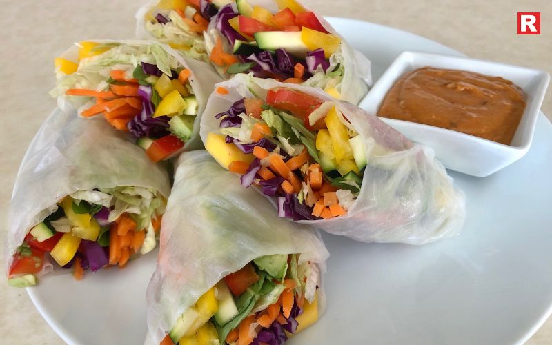 Fresh Veggie Spring Rolls